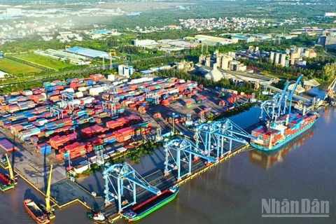 Ảnh minh họa: Tân cảng-Cảng Cát Lái.