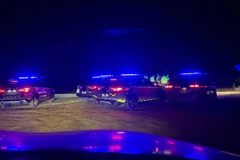 Hiện trường vụ tai nạn tàu hỏa tại Adamuz, Tây Ban Nha, ngày 19/1/2026. (Ảnh: THX/TTXVN)