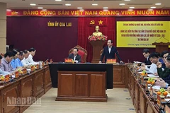Quang cảnh buổi làm việc