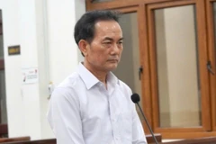 Cựu Phó Chủ tịch Ủy ban nhân dân tỉnh Đồng Nai Võ Văn Chánh tại phiên tòa ngày 17/7.