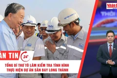 [Video] Thời sự 24h ngày 13/11/2025: Tổng Bí thư Tô Lâm kiểm tra tình hình thực hiện Dự án Sân bay Long Thành
