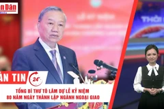 [Video] Thời sự 24h ngày 25/8/2025: Tổng Bí thư Tô Lâm dự Lễ kỷ niệm 80 năm Ngày thành lập ngành Ngoại giao
