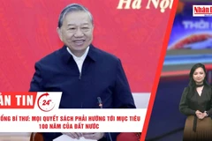 [Video] Thời sự 24h ngày 7/1/2026: Tổng Bí thư Tô Lâm: Mọi quyết sách về phát triển phải hướng tới hiện thực hóa mục tiêu 100 năm của đất nước 