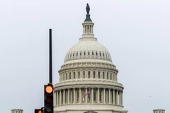 Tòa nhà Quốc hội Mỹ tại Washington D.C. (Ảnh: THX/TTXVN)
