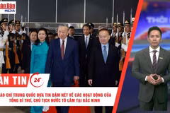 [Video] Thời sự 24h ngày 16/4/2026: Báo chí Trung Quốc đưa tin đậm nét về các hoạt động của Tổng Bí thư, Chủ tịch nước Tô Lâm tại Bắc Kinh