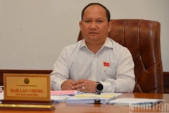 Ông Rah Lan Chung - Phó Bí thư Tỉnh ủy, Chủ tịch Ủy ban Nhân dân tỉnh Gia Lai.