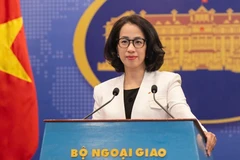 Người phát ngôn Bộ Ngoại giao Việt Nam Phạm Thu Hằng.