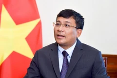 Đồng chí Nguyễn Minh Vũ, Ủy viên dự khuyết Trung ương Đảng, Thứ trưởng Thường trực Bộ Ngoại giao, Chủ tịch Hội nghị các quốc gia thành viên Công ước Liên hợp quốc về Luật Biển lần thứ 35. (Ảnh: Bộ Ngoại giao)