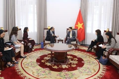 Quang cảnh buổi tiếp. (Ảnh: Bộ Ngoại giao)