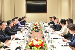 Quang cảnh cuộc hội đàm. (Ảnh: Bộ Ngoại giao