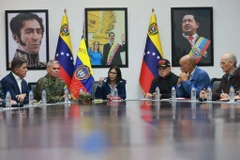 Bà Delcy Rodriguez chủ trì phiên họp đầu tiên của Nội các kể từ khi Tổng thống Nicolas Maduro bị Mỹ bắt giữ. (Ảnh: Website Văn phòng Tổng thống Venezuela)