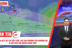 [Video] Thời sự 24h ngày 24/8/2025: Bão số 5 áp sát đất liền, các địa phương lên phương án di dời hơn 586 nghìn người dân