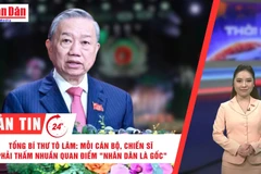 [Video] Thời sự 24h ngày 17/8/2025: Tổng Bí thư Tô Lâm: Mỗi cán bộ, chiến sĩ phải thấm nhuần quan điểm "nhân dân là gốc"