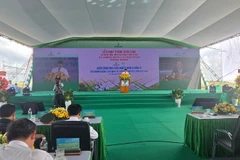 Quang cảnh buổi lễ.