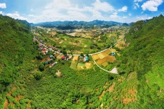 Một góc của huyện Chi Lăng (Ảnh Thuận Bùi).