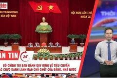 [Video] Thời sự 24h ngày 20/9/2025: Bộ Chính trị ban hành quy định về tiêu chuẩn các chức danh lãnh đạo chủ chốt của Đảng, Nhà nước