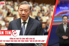 [Video] Thời sự 24h ngày 16/9/2025: Tổng Bí thư Tô Lâm: Mỗi cán bộ bắt tay ngay vào việc với tinh thần "nói đi đôi với làm"
