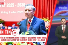 [Video] Thời sự 24h ngày 24/9/2025: Tổng Bí thư Tô Lâm: Đảng bộ các cơ quan Đảng Trung ương khẳng định vai trò “bộ tham mưu chiến lược” của Đảng