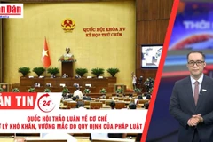 [Video] Thời sự 24h ngày 23/6/2025: Quốc hội bàn cơ chế tháo gỡ điểm nghẽn do quy định của pháp luật