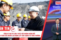 [Video] Thời sự 24h ngày 27/1/2025: Tổng Bí thư Tô Lâm: Tuyệt đối không đánh đổi an toàn của người lao động lấy sản lượng và tăng trưởng