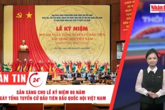 [Video] Thời sự 24h ngày 4/1/2026: Sẵn sàng cho Lễ kỷ niệm 80 năm Ngày Tổng tuyển cử đầu tiên bầu Quốc hội Việt Nam