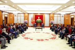 Quang cảnh buổi tiếp. (Ảnh: TTXVN)