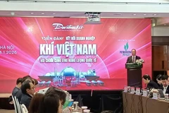 Phó Tổng Biên tập Báo Đại đoàn kết Nguyễn Đăng Khang phát biểu khai mạc diễn đàn.