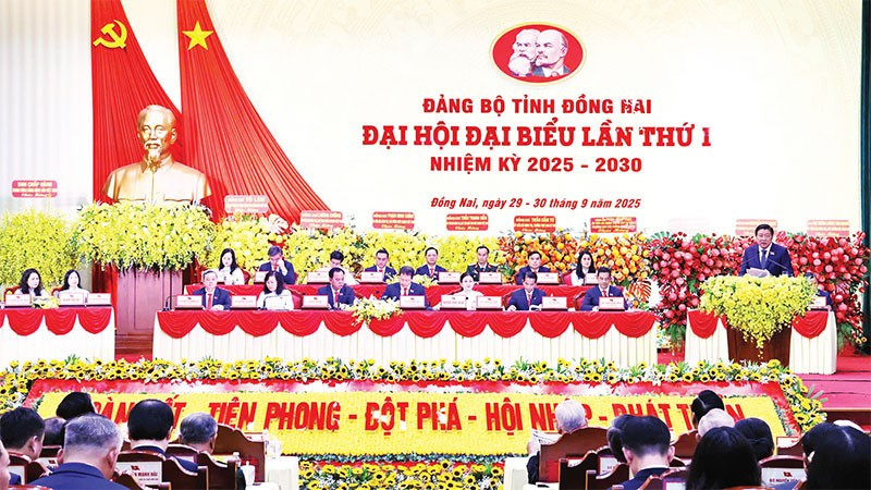 Đại hội Đảng bộ tỉnh Đồng Nai lần thứ 1 khẳng định tầm nhìn xa, khát vọng lớn.