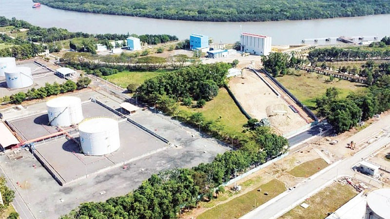 Đường liên cảng kết nối từ Khu công nghiệp Ông Kèo đến đường vào cảng Việt Thuận Thành.