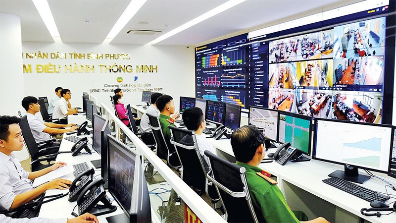 Trung tâm điều hành thông minh tại phường Bình Phước, tỉnh Đồng Nai.