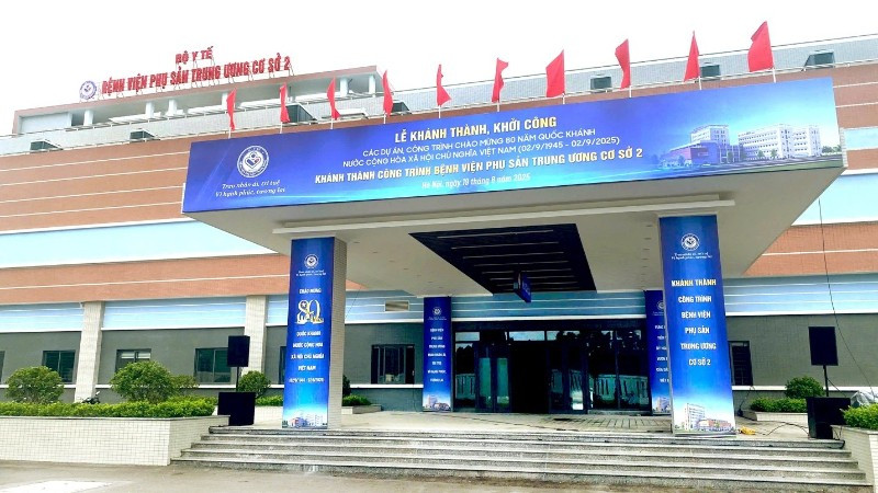 Bệnh viện Phụ sản Trung ương có quy mô 300 giường nội trú, tiếp nhận khoảng 1.000 lượt khám mỗi ngày.