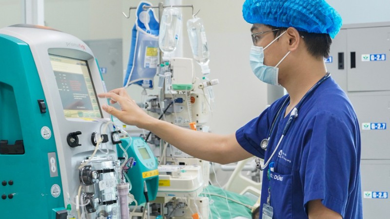 Hai bệnh nhi không qua khỏi do đuối nước. 