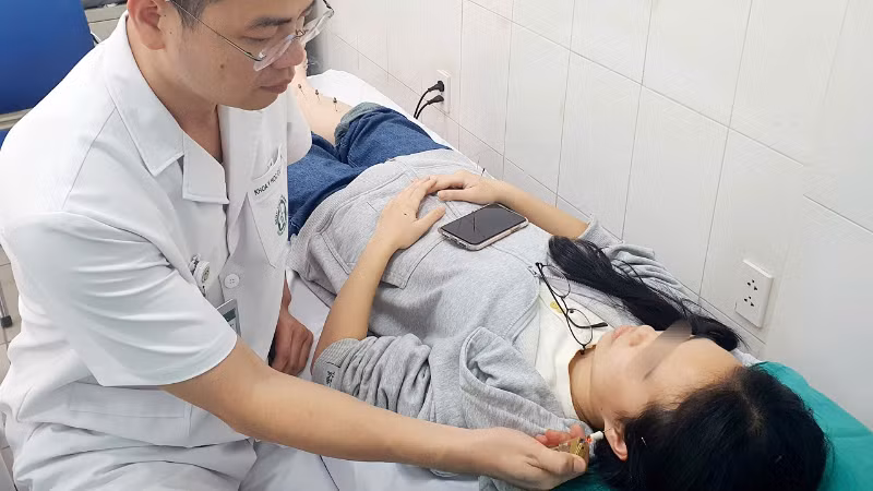 Sau 2 tuần điều trị tại Khoa Y học cổ truyền bằng phương pháp châm cứu, tình trạng người bệnh được cải thiện rõ ràng.