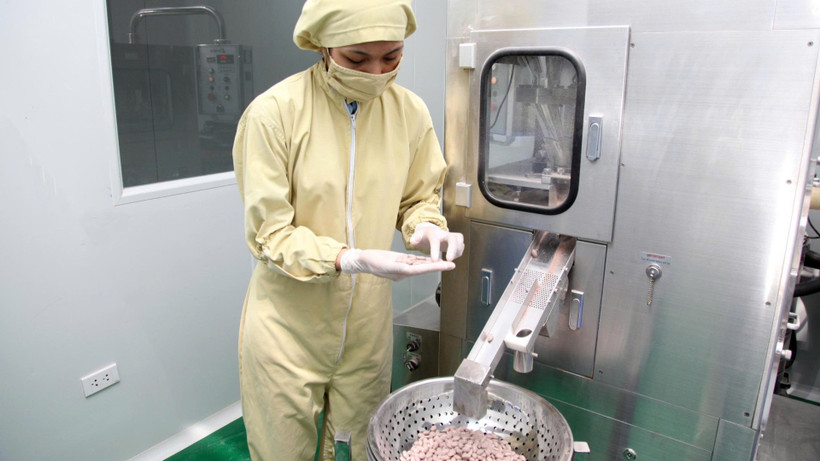 Nhà máy sản xuất thực phẩm chức năng. 