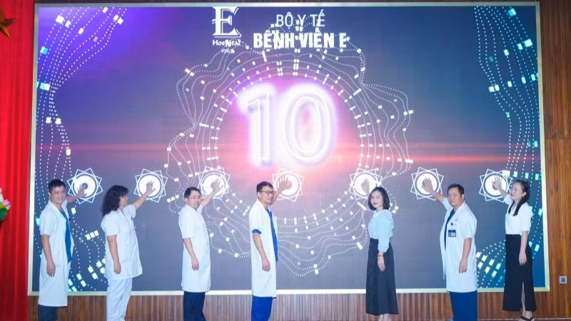 Bệnh viện E triển khai bệnh án điện tử. 