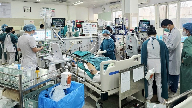 Trung tâm A9, Bệnh viện Bạch Mai lên phương án cấp cứu bệnh nhân trong mọi tình huống. 