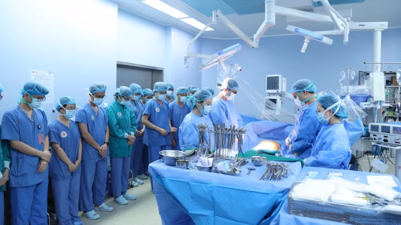 Tri ân nghĩa cử cao đẹp của người hiến.