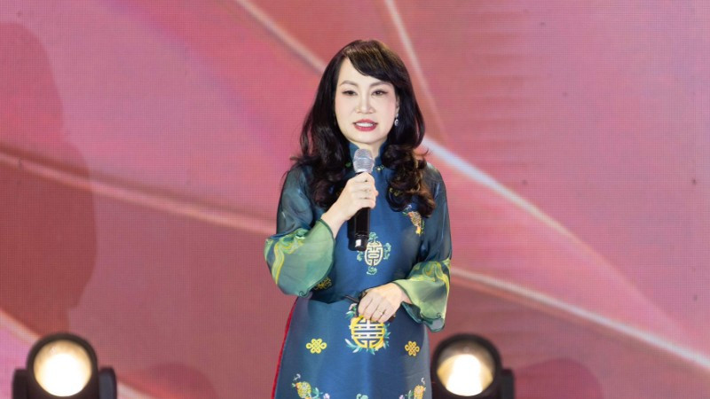 Tiến sĩ, bác sĩ Nguyễn Thu Giang chia sẻ tại chương trình. 