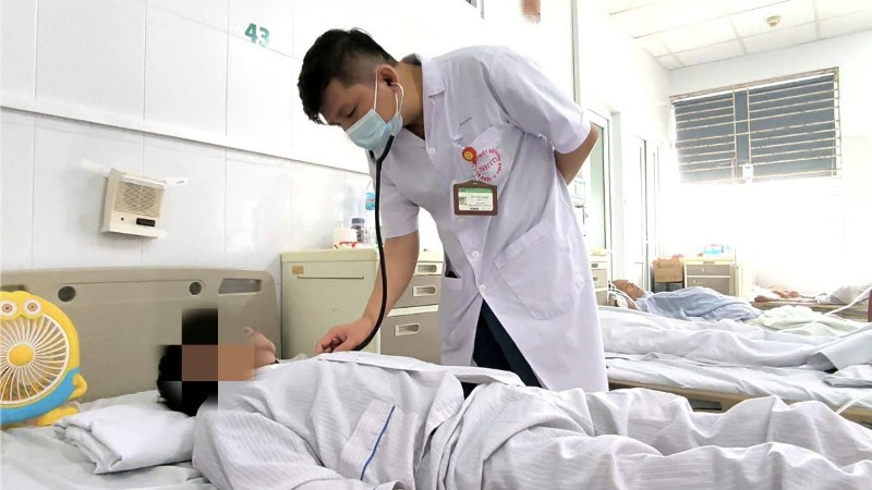Bệnh nhân được điều trị tại Bệnh viện Bệnh Nhiệt đới Trung ương. 