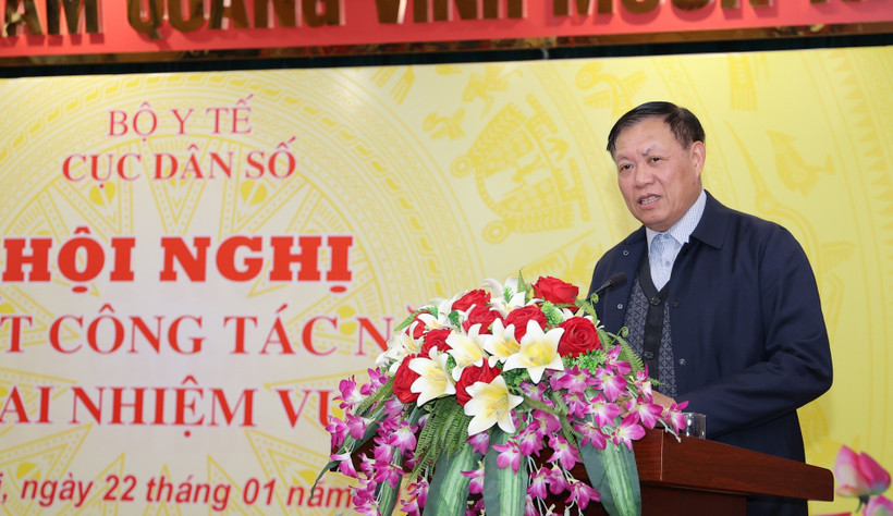 Thứ trưởng Y tế Đỗ Xuân Tuyên phát biểu chỉ đạo.