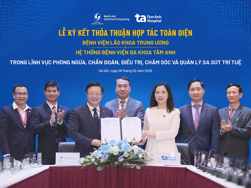 Hai đơn vị ký kết thỏa thuận hợp tác toàn diện.