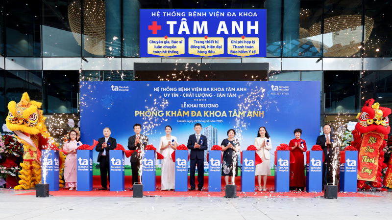 Phòng khám đa khoa Tâm Anh Cầu Giấy chính thức đi vào hoạt động từ ngày 22/10.
