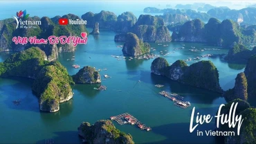 Vịnh Hạ Long, di sản hút khách du lịch ở Quảng Ninh. (Ảnh: Vietnam Tourism)
