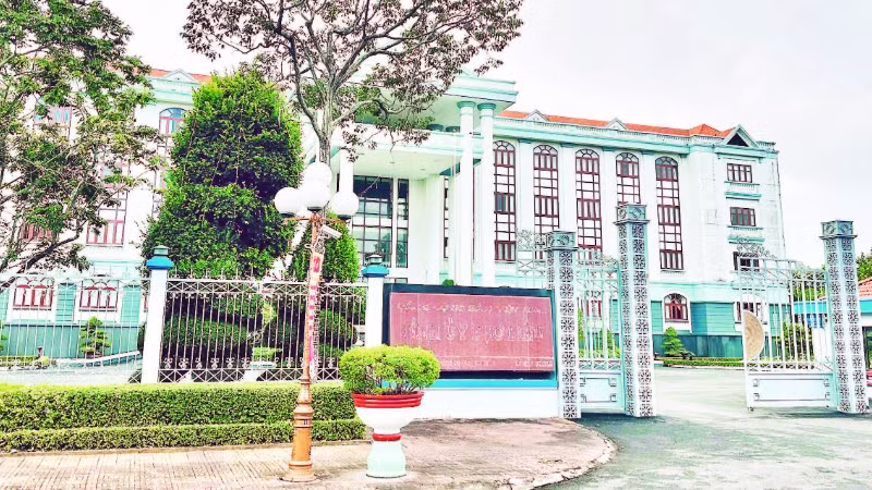 Trụ sở Tỉnh ủy Bạc Liêu (cũ), dự kiến được sử dụng làm Bảo tàng lịch sử Đảng bộ tỉnh.