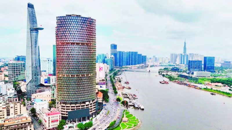 Một góc Thành phố Hồ Chí Minh. (Ảnh THẾ ANH)