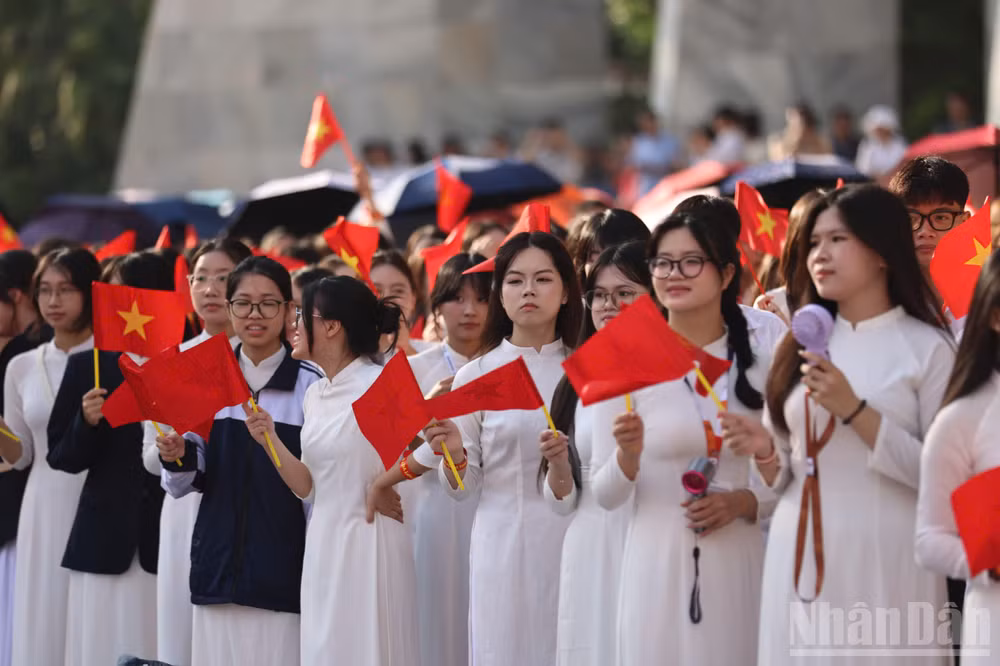 Học sinh Trung học phổ thông. (Ảnh: ĐẠI THẮNG)'