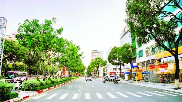 Một góc thành phố Cần Thơ.