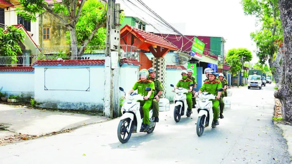 Công an xã Phú Thái ra quân cao điểm thực hiện mô hình “Xã không ma túy” năm 2025.