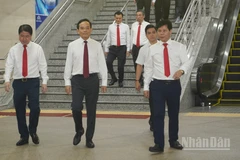 [Ảnh] Đoàn đại biểu Thành phố Hồ Chí Minh tham quan các công trình tiêu biểu