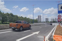 Hầm chui HC1-01 chính thức được đưa vào khai thác ngày 30/6.
